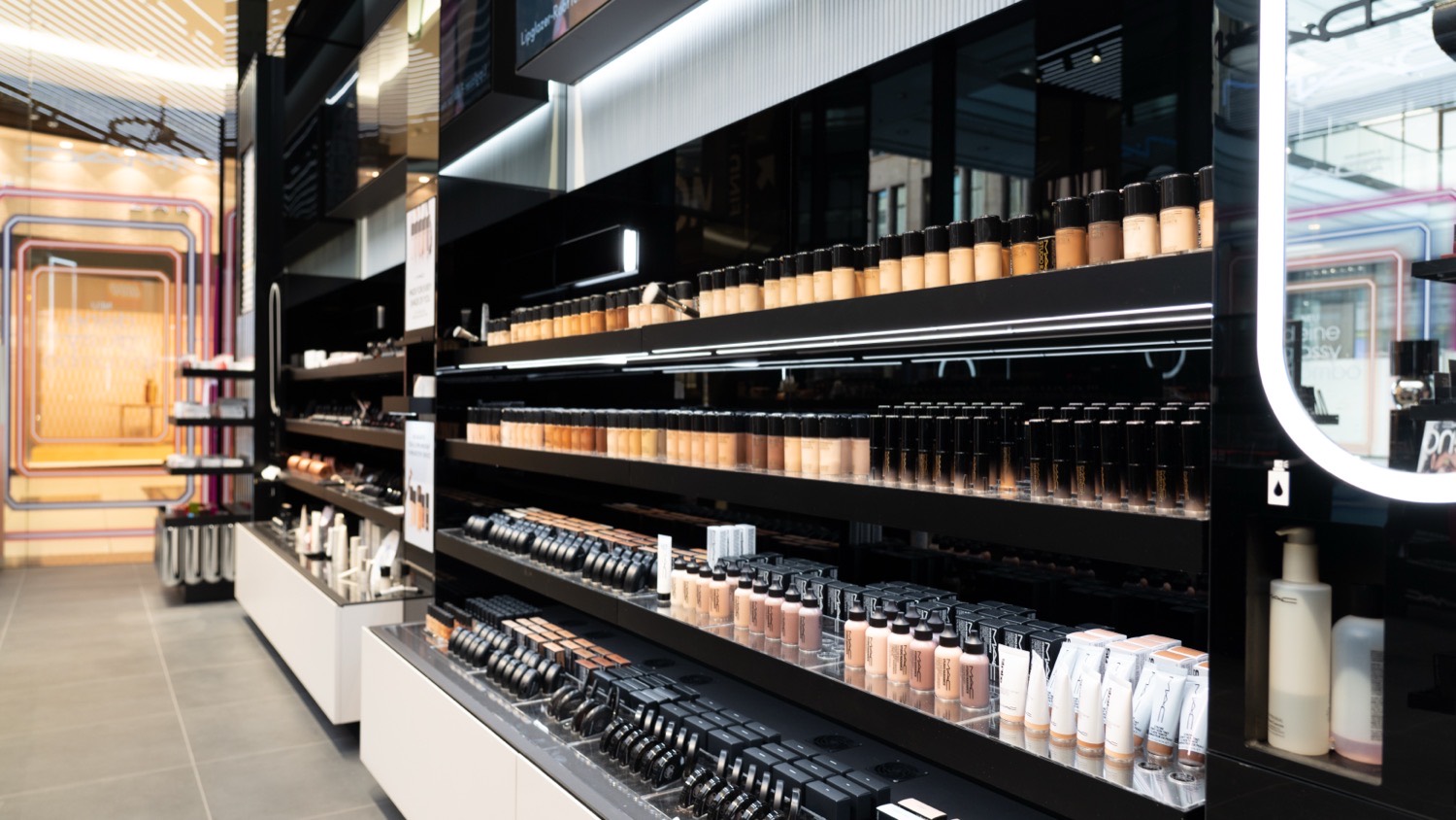 MAC Cosmetics store interior by World of Retail Services