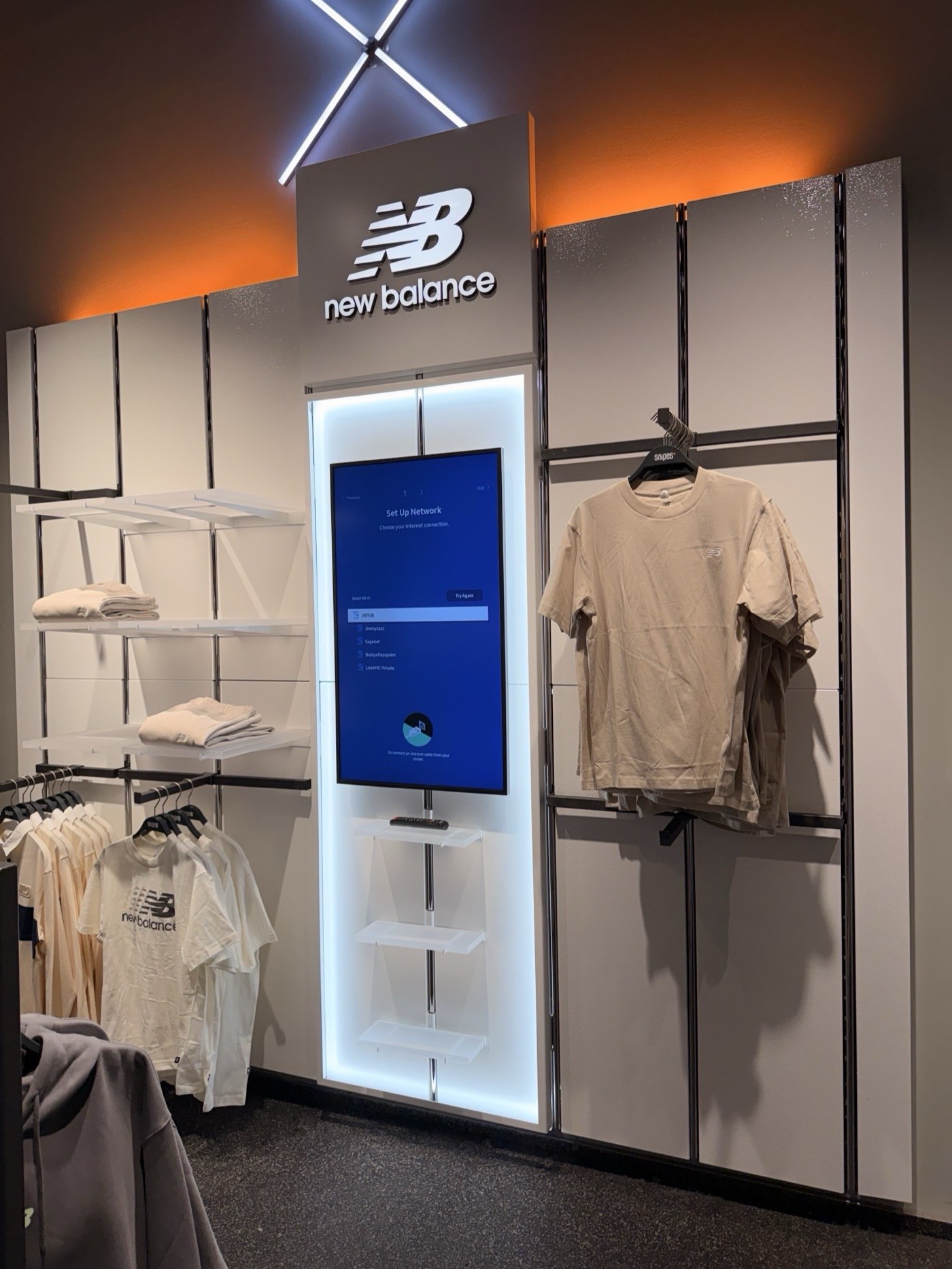 New Balance shop-in-shop by World of Retail Services